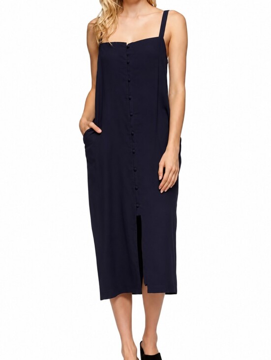 Tavik Dresses & Skirts - Tavik 90s Minimalist Clean Girl Coastal Casual Resort Wear Maxi Dress Size Small